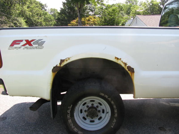 Got Rusted Fenders on your Truck? Here's How to Quickly Cover that Rust!