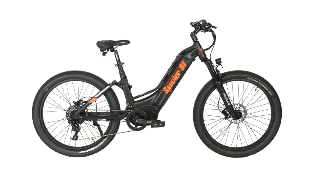 SPECTER-ST 2024 Electric Bike - Mountain Type Electric Bicycle EUNORAU INNOVATIVE ELECTRIC BIKES Black Standard 17AH 