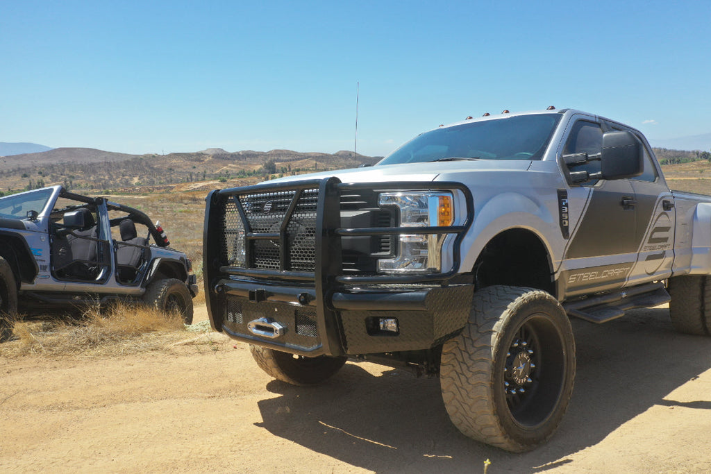 2017-2022 Ford Super Duty FRONT Bumper: (Winch Ready) PROMAX Series Bumper Steelcraft   