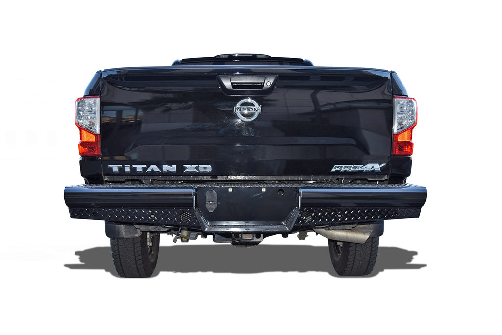 2016-2023 Nissan Titan/ Titan XD REAR Bumper: PROMAX Series Bumper Steelcraft   