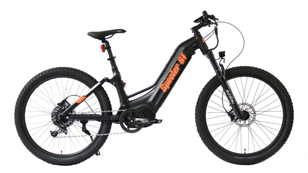 SPECTER-ST 2023 Electric Bike - Mountain Type Electric Bicycle EUNORAU INNOVATIVE ELECTRIC BIKES Black Standard 17AH 