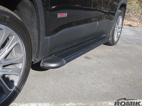 2024-Present GMC Acadia Running Boards (RB2-B Black Style) Running Boards Romik