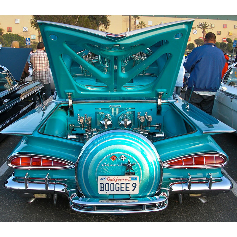 1960 Chevy Impala Hardtop Trunk Mirror Kit Trunk Mirror Kit AutoLuxe   