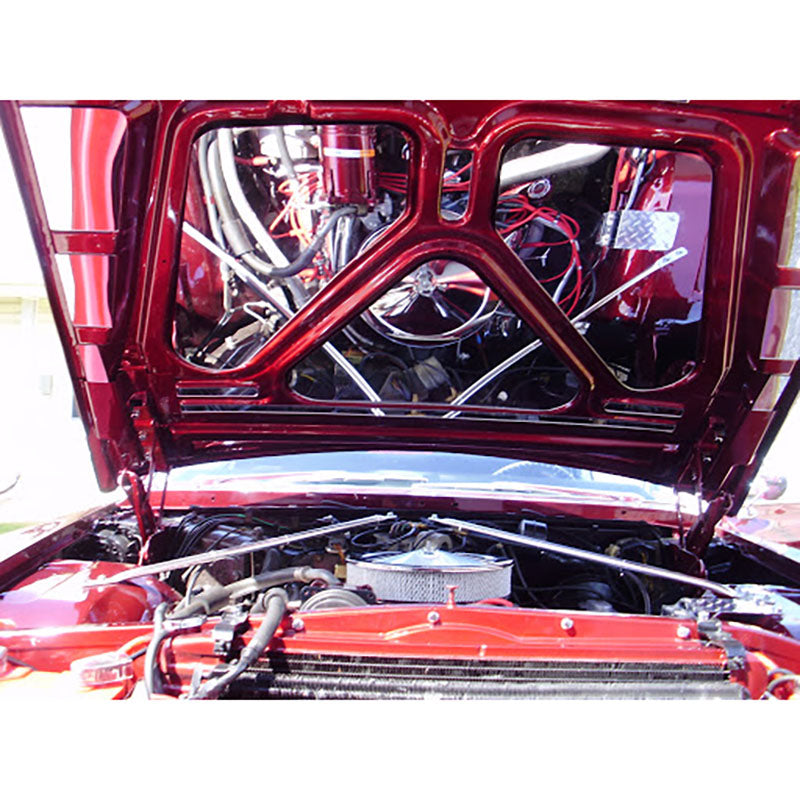 1967-1968 Cadillac Coupe Deville Hood & Trunk Mirror Kit Package Mirror Kit AutoLuxe   