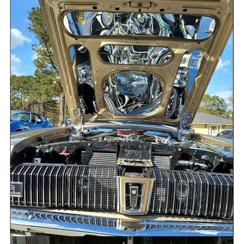 1967-1968 Mercury Cougar Hood Mirror Kit Hood Mirror Kit AutoLuxe   
