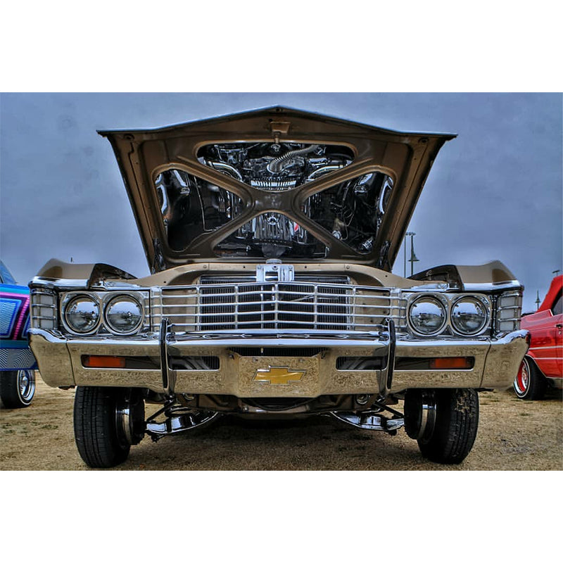 1968 Chevy Impala (Fastback Hardtop) Hood & Trunk Mirror Kit Package Mirror Kit AutoLuxe   