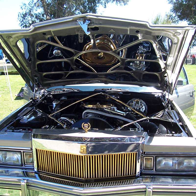1977-1979 Cadillac Coupe Deville Hood Mirror Kit Hood Mirror Kit AutoLuxe   