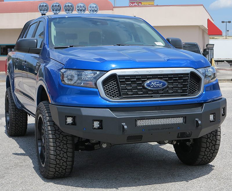 2019-Up Ford Ranger FRONT Bumper: FORTIS Series Bumper Steelcraft   