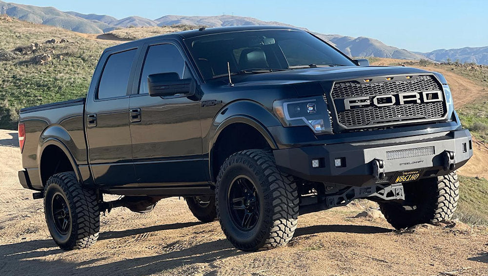 2009-2014 Ford F150 FRONT Bumper: FORTIS Bumper Steelcraft   