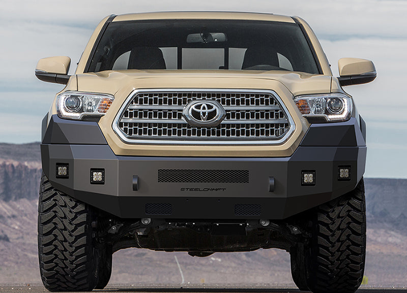 2016-Up Toyota Tacoma FRONT Bumper: FORTIS Series Bumper Steelcraft   