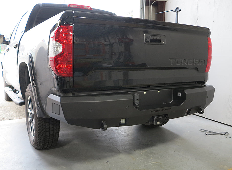 2014-2021 Toyota Tundra REAR Bumper: FORTIS Series Bumper Steelcraft   