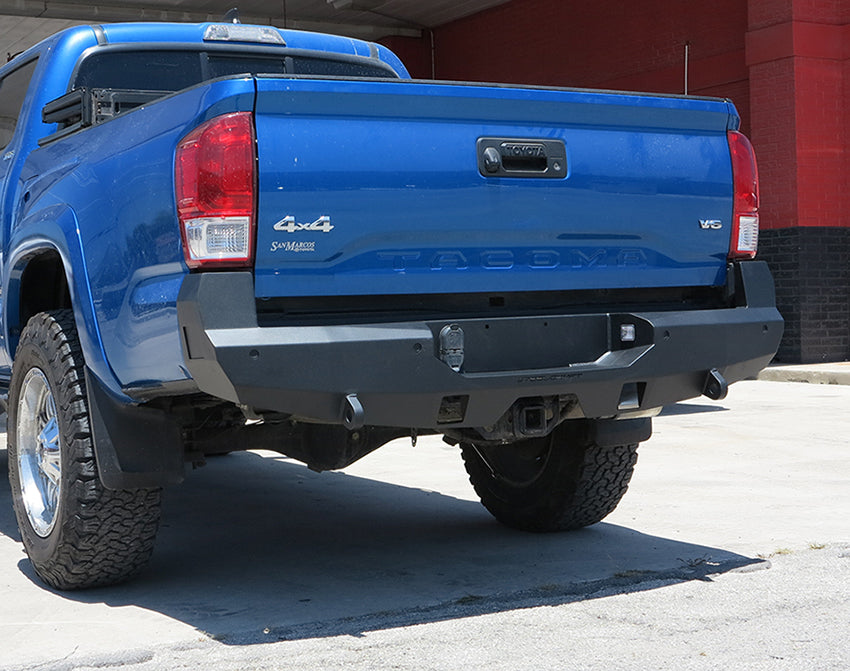 2016-Up Toyota Tacoma REAR Bumper: FORTIS Series Bumper Steelcraft   