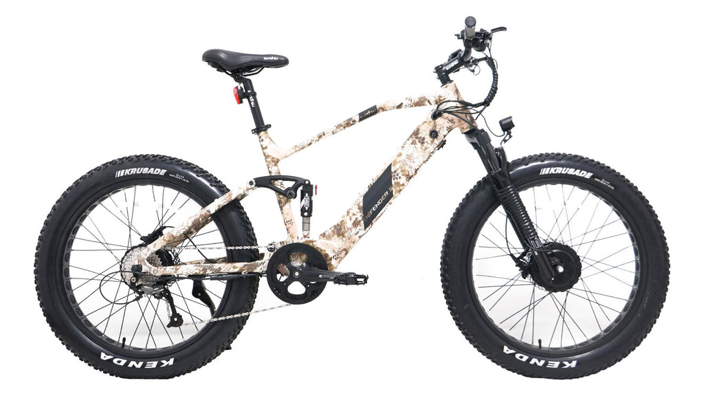 DEFENDER-S Electric Bike Electric Bicycle EUNORAU INNOVATIVE ELECTRIC BIKES 17'' Forest Cobra None