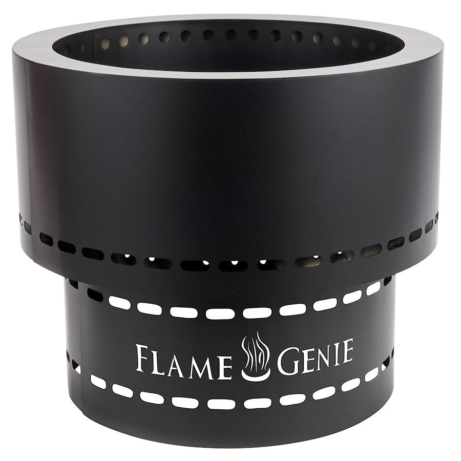 Flame Genie INFERNO® Wood Pellet Fire Pit (Black) Fire Pit Flame Genie   