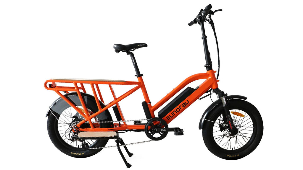 G30-CARGO Electric Bike Electric Bicycle EUNORAU INNOVATIVE ELECTRIC BIKES Orange Standard 14AH None