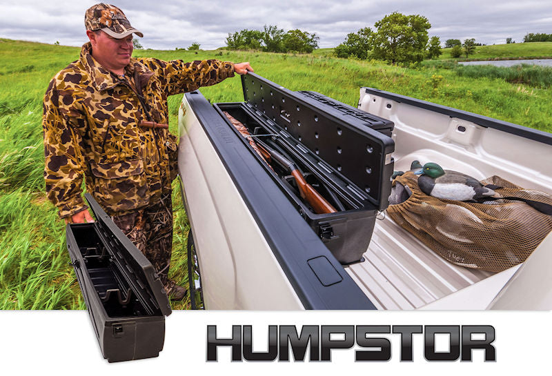 DU-HA® Humpstor Truck Bed Storage; For Side Opening Toppers & Caps