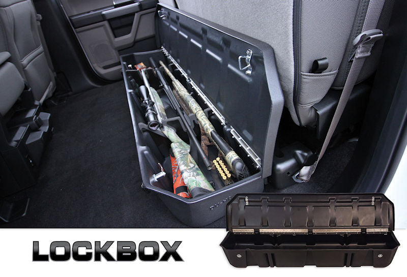 DU-HA® Lockbox: 2020-Present Silverado 2500/3500 | Sierra 2500/3500 Crew Cab Toolbox DuHa   