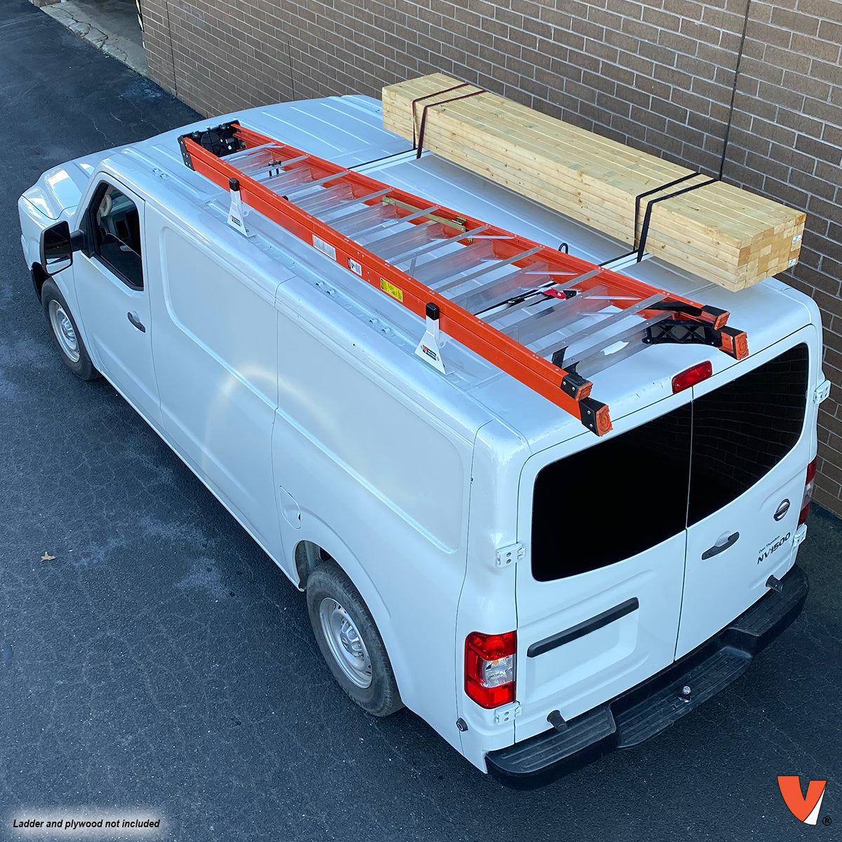 2012-2021 Nissan Nv Fullsize (2 Bar System) Vantech® Roof Rack