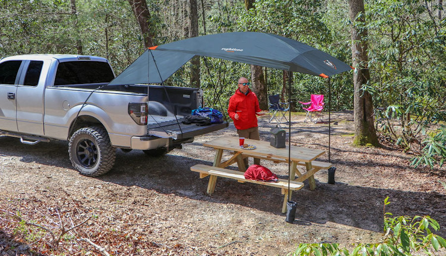 Rightline Gear®: "TRUCK" Tailgate Canopy Awning Camping Tent Rightline Gear   