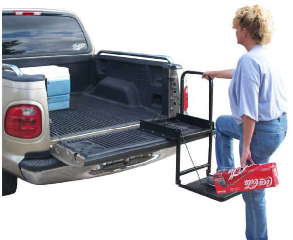 Truck N Buddy Tailgate Step (Without Tonneau Cover) Tailgate Step Great Day   