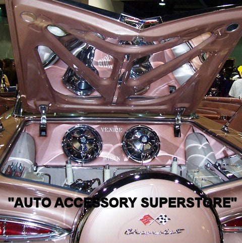 1959 Chevy Impala Hardtop Trunk Mirror Kit Trunk Mirror Kit AutoLuxe   