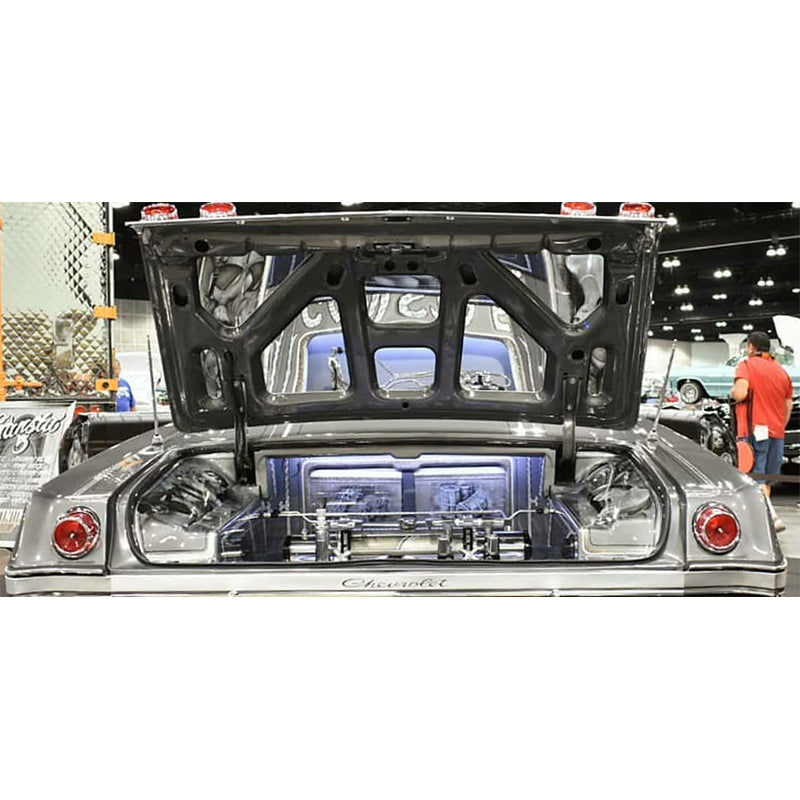 1965 Chevy Impala Hardtop Trunk Mirror Kit Trunk Mirror Kit AutoLuxe   