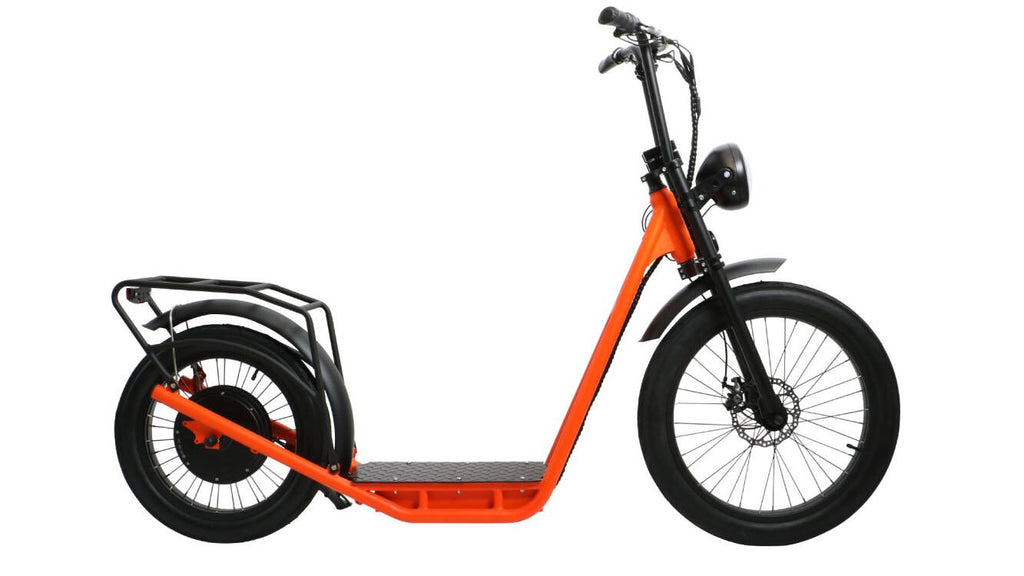 JUMBO Electric Bike Electric Bicycle EUNORAU INNOVATIVE ELECTRIC BIKES Orange  